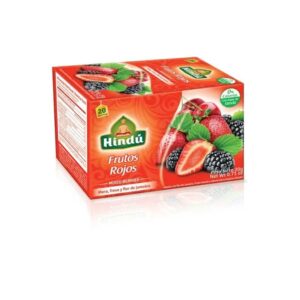Hindú Té Infusión Frutos Rojos x20 Bolsitas *20g