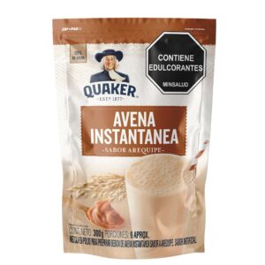 Avena Instantánea Quaker Arequipe DoyPack x300g