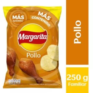 Papas Margarita Sabor a Pollo X250g