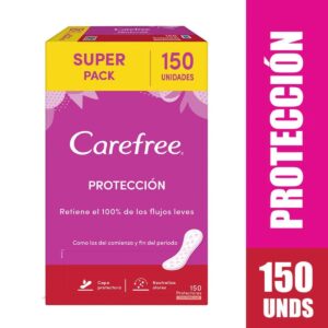 Toallas Protectoras Carefree Capa Protectora x150Und