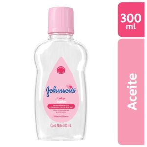 Aceite Johnson's Baby Libre de Parabenos y Colorantes x300ml