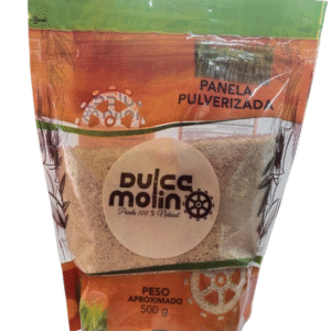 Panela Dulce Molino Pulverizada 100% Natural Dp x500 gr