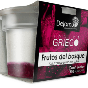 Yogurt Griego Dejamu Griego Frutos Del Bosque x 160g