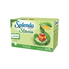 Splenda Endulzado Con Stevia Cajita x25g