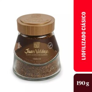 Café Juan Valdez Clásico Instantáneo Liofilizado x190g