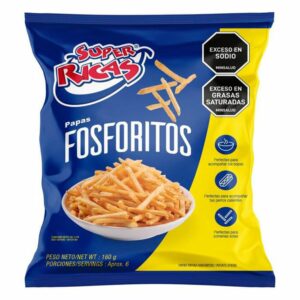 Papas Fosforitos Super Ricas Sabor Natural X160g