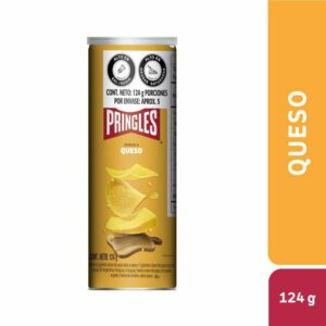 Papas Pringles Sabor a Queso X124g