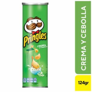 Papas Pringles Crema Cebolla X124g