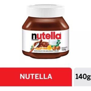 Nutella X140gr Crema de Chocolate Con Avellanas
