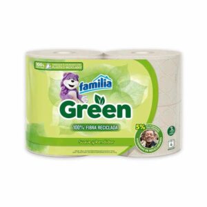 Papel Higiénico Familia Green x 4 Rollos