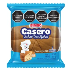 Ponqué Bimbo Casero Tres Leches x 220G