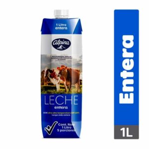 Leche Alpina Entera En Caja x1000ml