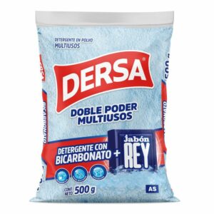 Detergente Dersa Polvo Bicarbonato + Jabon Rey x 500g